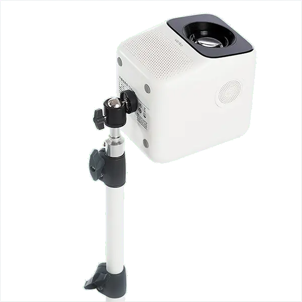 Wanbo Projector White Floor Stand Foldable Stable - Image 3